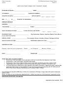 Application Form For Tourist Card