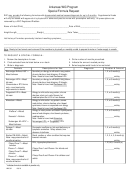 Arkansas Wic Program - Special Formula Request Printable pdf