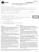 Montana Form Cc - College Contribution Credit - 2007