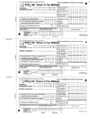 Form Nys-1 (w) - Return Of Tax Withheld