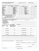Form Navmed 6600/3 - Dental Heakth Questionnaire