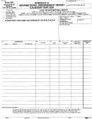 Form E-6 - Schedule G, Informational Disbursement Report - 2002