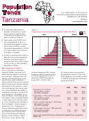 Population Trends - Tanzania - Bureau Of The Census - 1995