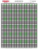 Xerxes Corporation Dipstick Calibration Chart Printable pdf