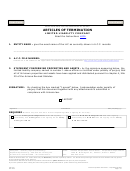 Form L031.001 - Articles Of Termination Limited Liability Company - 2010