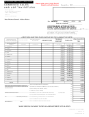 Form Txr-01.01 - Combines Sales And Use Tax Return - Nevada Department Of Taxation