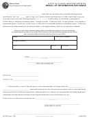 Form Il482-1020 - Denial Of Information Exchange - Illinois Department Of Public Health