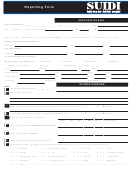 Suidi Reporting Form - Sudden Unexplained Infant Death Investigation