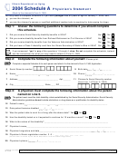 Form Il-1363 - Schedule A - Physician's Statement - 2004