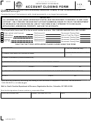 Form C-278 - Account Closing Form