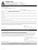 Form F-3 - Request For Optional Exemption As A Student