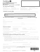Form Mr 8185-c - Hospital Records Release Form