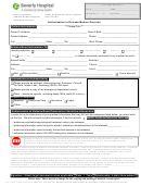 Form Cc 461 - Authorization To Release Medical Records