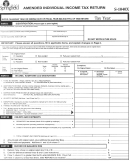 Form S-1040x - City Of Springfield Amended Individual Income Tax Return