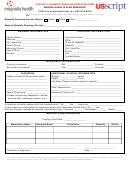 Specialty Pharmacy Prior Authorization Form