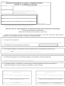 Form Bcs/cd-552 - Certificate Of Abandonment Of Merger/consolidation/share Exchange