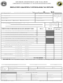 Form: Os-3705 - Employer's Quarterly Withholding Tax Return
