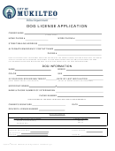 Dog License Application