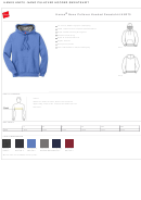 Form Hn270 - Nano Pullover Hooded Sweatshirt Size Chart
