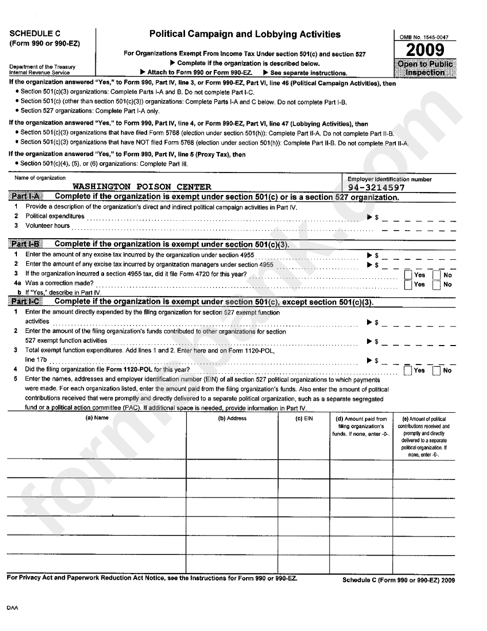 Form 8868 - Application For Extension Of Time To File An Exempt Organization Return - Filing Example (With Form 990 As Filed Return)