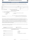 Escrow Rate Filing Form - Arizona Department Of Financial Institutions