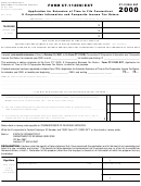 Form Ct-1120si Ext - Application For Extension Of Time To File Connecticut S Corporation Information And Composite Income Tax Return - 2000