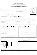 Fillable Machine Readable Passport Application Printable pdf