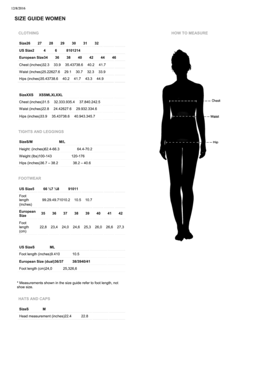 Top Zara Size Charts Free To Download In PDF Format