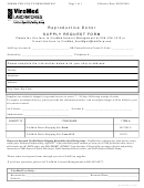 Reproductive Donor Supply Request Form