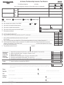 Arizona Form 165 - Arizona Partnership Income Tax Return - 2003
