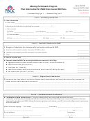 Form Mp-300 Draft - Plan Information For Pbgc Non-insured Db Plans - Pension Benefit Guaranty Corporation