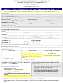 Request For A Certified Copy Of A Birth Record From The State - State Of Connecticut Department Of Public Health