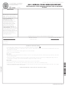 Form Sa-722a - Annual Food Services Report - U.s. Department Of Commerce - 2011