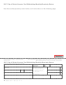 Form 5323 - City Of Detroit Income Tax Withholding Monthly/quarterly Return - 2017
