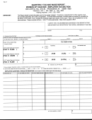Form Tx-17 - Quarterly Tax And Wage Report