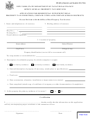 Fillable Form Rp-485-J - Application For Residential Investment Real Property Tax Exemption - Dunkirk And Dunkirk Sd Printable pdf