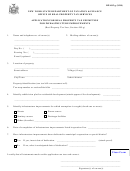 Form Rp-485-g - Application For Real Property Tax Exemption For Infrastructure Improvements