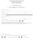 Complaint/inquiry Form - North Carolina Psychology Board