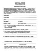 Business Questionnaire - Village Of Holland, Ohio