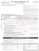 Form R - Xenia City Income Tax - 2006 Printable pdf