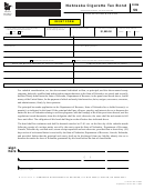 Form 59 - Nebraska Cigarette Tax Bond