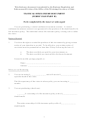 Form Viad - Viatical Disclosure Document