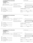 Form W-1 - For Income Tax Withholding - City Of Cleveland Heights, Ohio