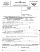 Form Fr - Marietta Income Tax Return - 2006