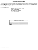 Instructions For Form Ct-8633 - Connecticut Department Of Revenue Services
