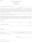 Form 3a - North Dakota Coal Exploration Compliance Bond