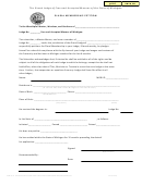 Form No.19 - Plural Membership Petition