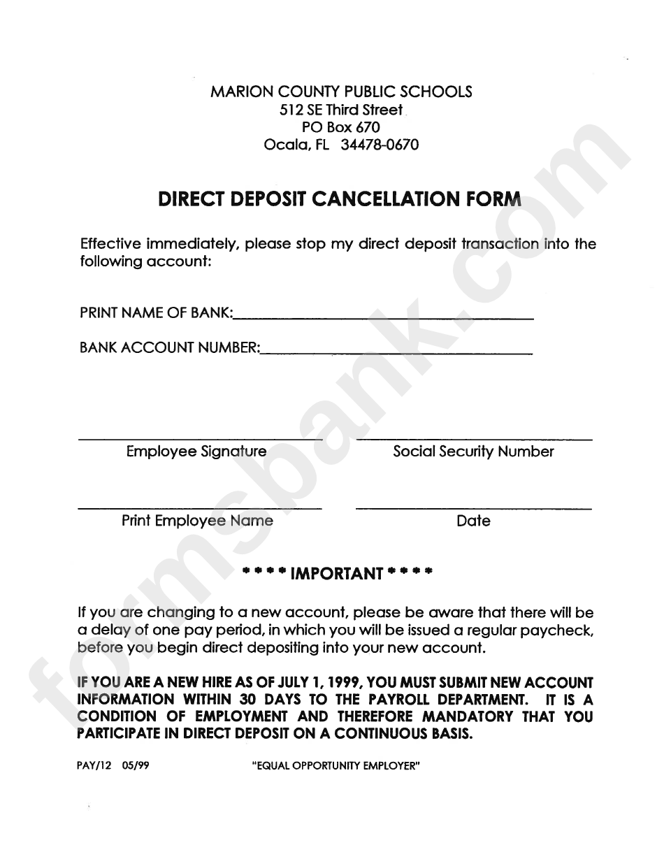 direct-deposit-cancellation-form-printable-pdf-download