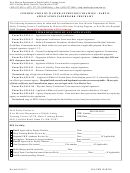 Form Lea-cbw - Certification By Waiver Of Previous Training - Part Ii Application Paperwork Checklist