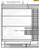 Fillable Form N-40 - Fiduciary Income Tax Return - 2007 Printable pdf